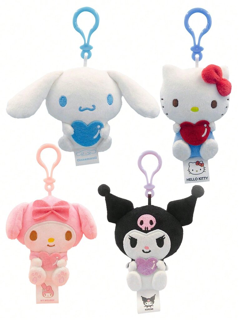 1kpl Aito Sanrio Kuromi Hello Kitty Cinnamoroll My Melody Malli Pehmolelu Avaimenperä Anime Kawaii Sarjakuvahahmo Lelu Kitty Cat Avaimenperä Laukku Matkapuhelin Riipus Lelu Lahjakoristelu Kokoelman tarvikkeet (Jotkut osat voivat olla satunnaisia)-Moniväri hinta ja tiedot | Pehmolelut | hobbyhall.fi