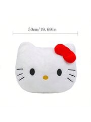 Joulukoristeet Sanrio Kitty Cat Pehmo-nukke, Kitty-tyynytyyny, Sohvanheittotyyny, Syntymäpäivälahja, Halloween-lahja-valkoinen hinta ja tiedot | Pehmolelut | hobbyhall.fi