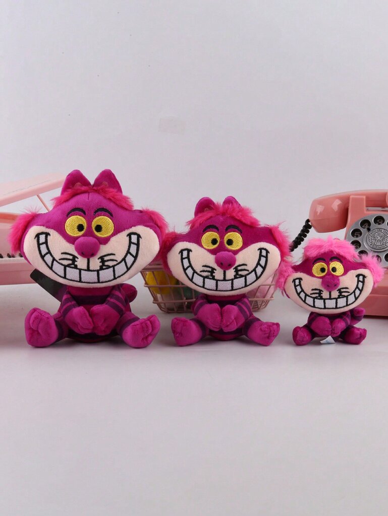 Disney Alice In Wonderland Cheshire Cat Pehmo riippuva koriste-violetti hinta ja tiedot | Pehmolelut | hobbyhall.fi