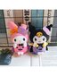 Sanrio Series Halloween Pumpkin KT Cat Melody Pehmo Doll Riipus, Kuromi Devil, Cinnamoroll Ghost Avaimenperä Laukku Charm, Halloween Gift Halloween Decoration-Blue hinta ja tiedot | Pehmolelut | hobbyhall.fi