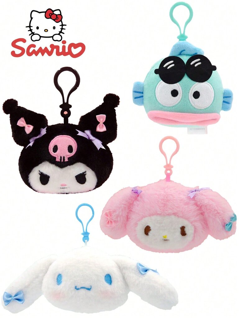 1kpl Aito Sanrio Cute Hello Hangyodon Kuromi My Melody Pehmo Doll Avaimenperät Kitty Cat Kawaii Anime Avaimenperä Sormus Laukku Reppu Charm Laukku Puhelin Koristetarvikkeet Lahja (Jotkin osat voivat olla satunnaisia) - Monivärinen hinta ja tiedot | Pehmolelut | hobbyhall.fi