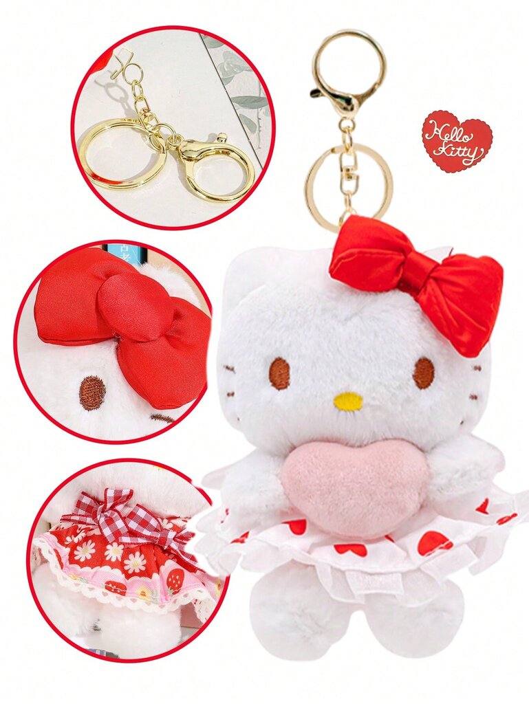 kpl Aito Sanrio Hello Kitty Kuromi Cinnamoroll My Melody Pehmo Doll Avaimenperä Anime Kawaii Sarjakuvahahmot Lelut Kitty Cat Avaimenperät Laukku Puhelin Riipus Lelu Lahja Koristekokoelma Asusteet (Mekkotyyli ovat satunnaisia) (Jotkut osat voivat olla satu hinta ja tiedot | Pehmolelut | hobbyhall.fi