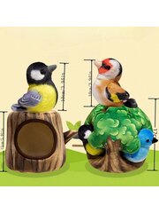 1kpl Bird & Bird House pehmotäytetty eläinnukke, koristeellinen koristelahja - monivärinen hinta ja tiedot | Pehmolelut | hobbyhall.fi