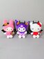 Halloween Devil Kuromi, KT Cat ja Melody Pehmo avaimenperät ja sisustus Halloween-sisustus-violetti hinta ja tiedot | Pehmolelut | hobbyhall.fi