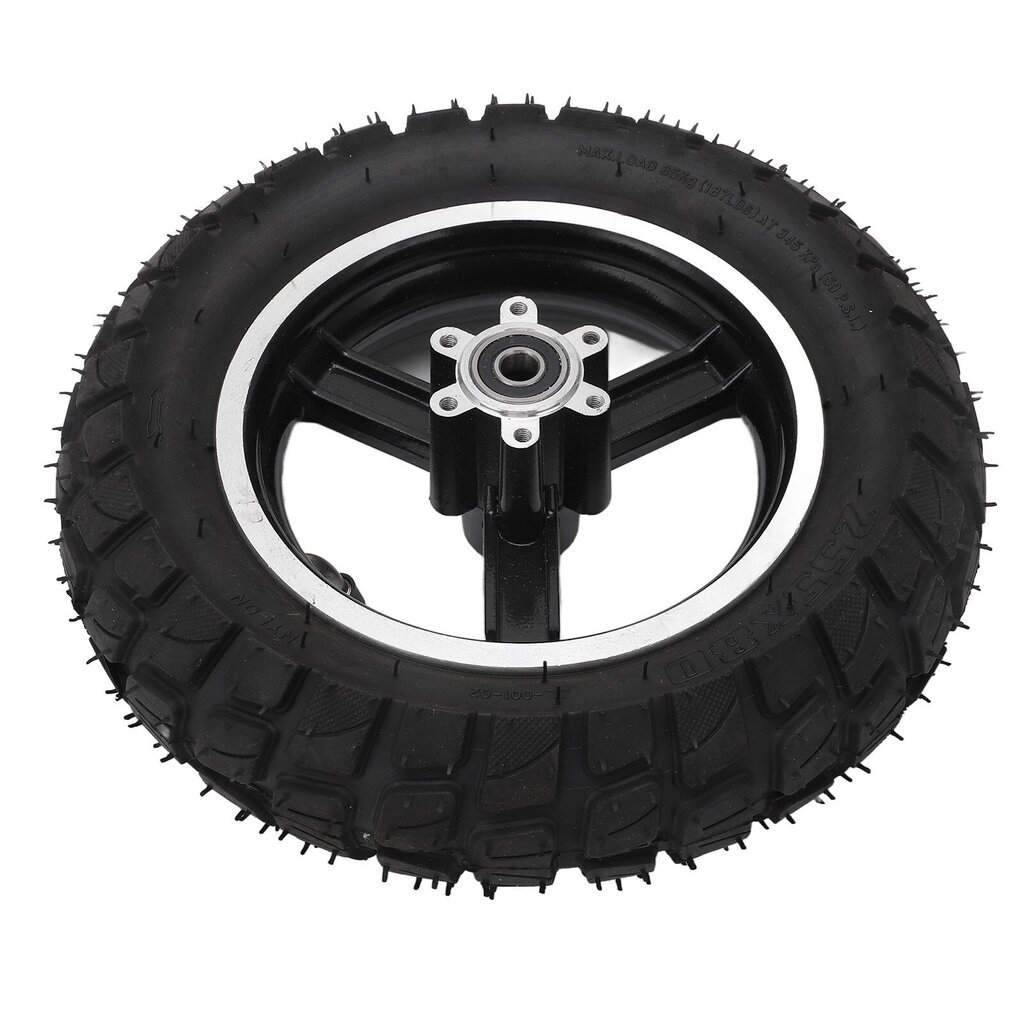 255x80 ilmatäytteinen rengas sähköskootterin pyörä Off Road -sisäinen ulkorengas metalliseoslevyjarruvanteella hinta ja tiedot | Sähköpotkulaudan lisätarvikkeet | hobbyhall.fi