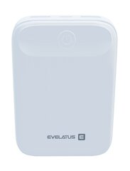 Varavirtalähde Evelatus EPB07, 10000mAh, valkoinen hinta ja tiedot | Varavirtalähteet | hobbyhall.fi