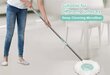 Pyörivä moppi, automaattinen pyörivä moppi / 3kpl mopin vaihtopää, puhdas mikrokuitu hinauskauha laiska magic mop kauha. hinta ja tiedot | Varsi-imurit | hobbyhall.fi