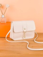 Söpö Crossbody-laukku tytöille, helmiäisyksityiskohtineen ja useilla taskuilla, sopii puhelimen ja muiden pienten tavaroiden kuljettamiseen - beige-yksi koko hinta ja tiedot | Naisten laukut | hobbyhall.fi