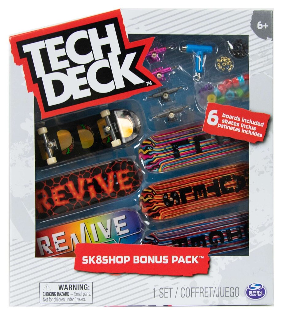 Tech Deck Revive -setti hinta ja tiedot | Poikien lelut | hobbyhall.fi