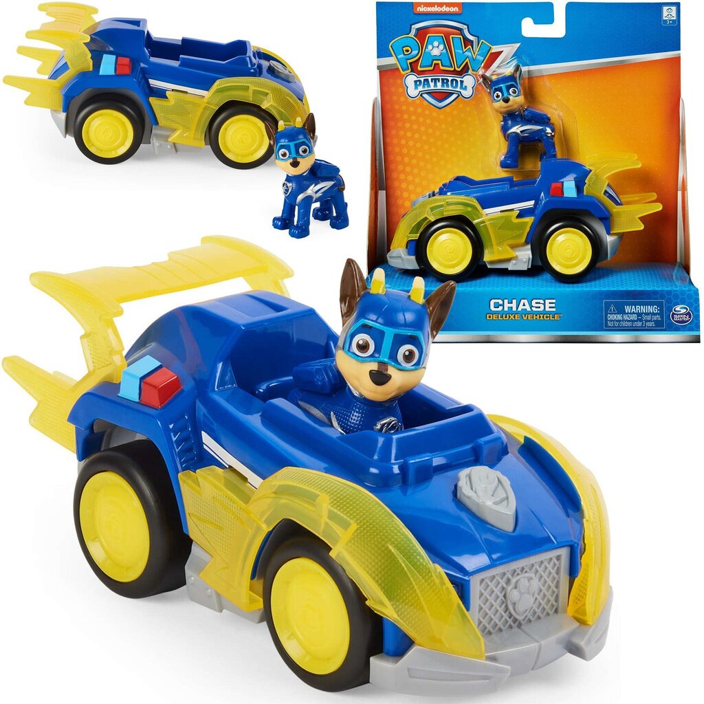 Ajoneuvo Paw Patrol Chase -hahmolla hinta ja tiedot | Poikien lelut | hobbyhall.fi