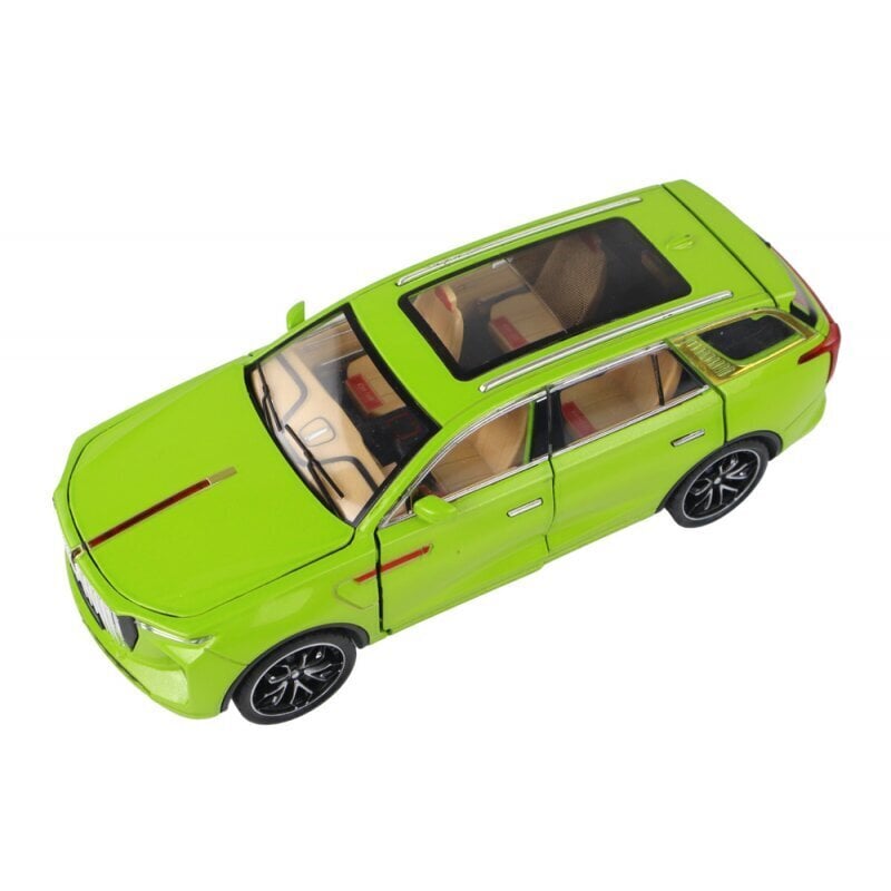 Leluauto Lean Toys RC Car Malli 1:24 C, vihreä hinta ja tiedot | Poikien lelut | hobbyhall.fi