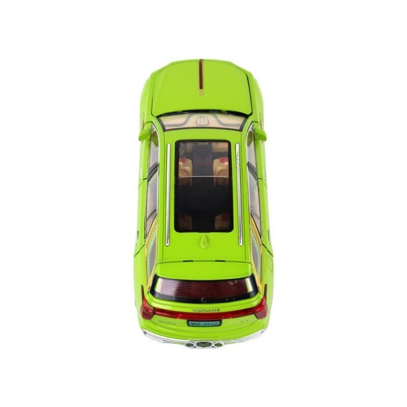 Leluauto Lean Toys RC Car Malli 1:24 C, vihreä hinta ja tiedot | Poikien lelut | hobbyhall.fi