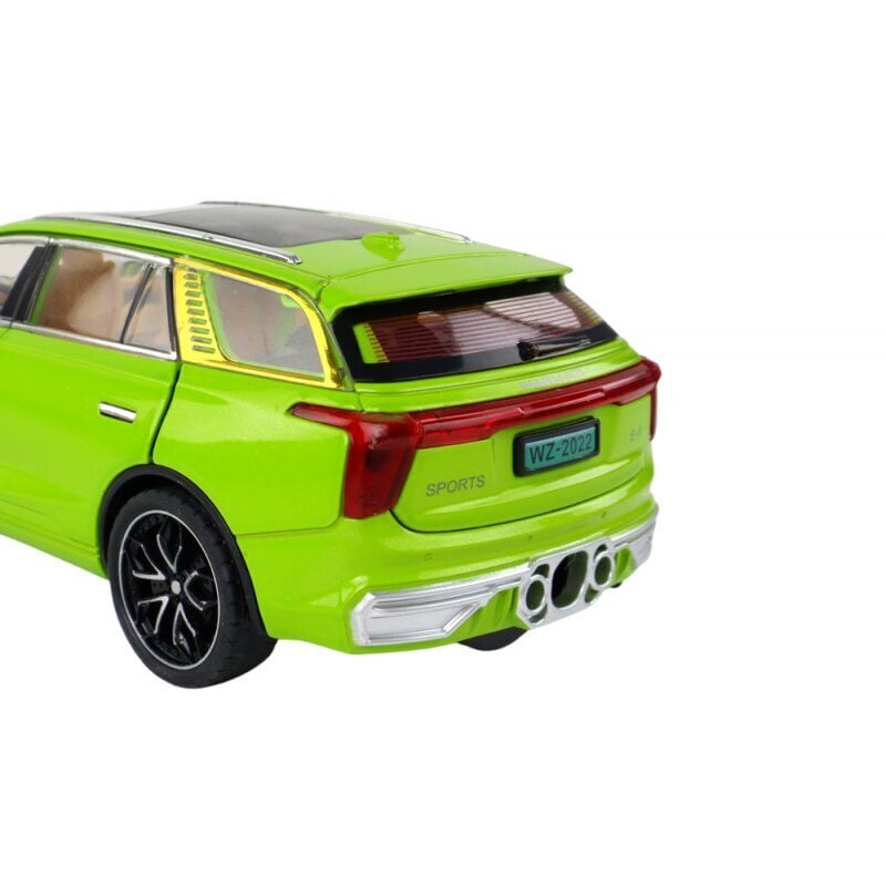 Leluauto Lean Toys RC Car Malli 1:24 C, vihreä hinta ja tiedot | Poikien lelut | hobbyhall.fi