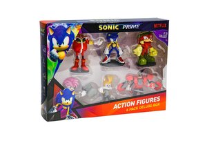 Figuurisarja Sonic Prime, 6 kpl hinta ja tiedot | Poikien lelut | hobbyhall.fi