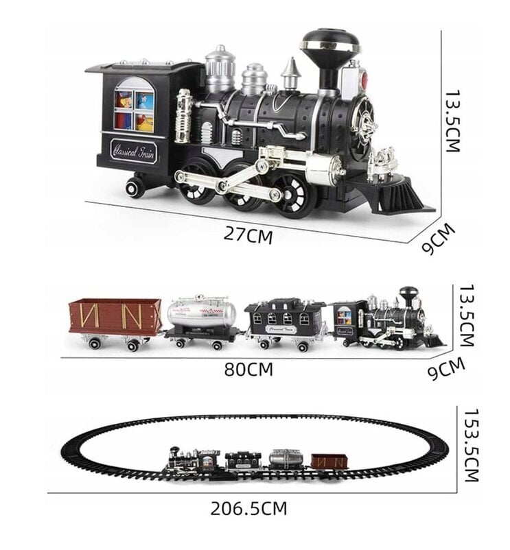 Sähköjuna AIG hinta ja tiedot | Poikien lelut | hobbyhall.fi