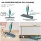 Magic Lattian puhdistus lakaisurin luutat mikrokuitutyynyillä 360 ° kierto Flat Spray Lattian Mop harja puhdistukseen Home Spin Mop hinta ja tiedot | Varsi-imurit | hobbyhall.fi