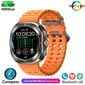 Uutta Galaxy 7 Amoled -Älykellolle Miesten Verensokeri Syke Bluetooth-Puhelu Nfc Gps-Seuranta Miesten Älykello_Orange_NEW NFC GPS Watch 7 hinta ja tiedot | Älykellot | hobbyhall.fi