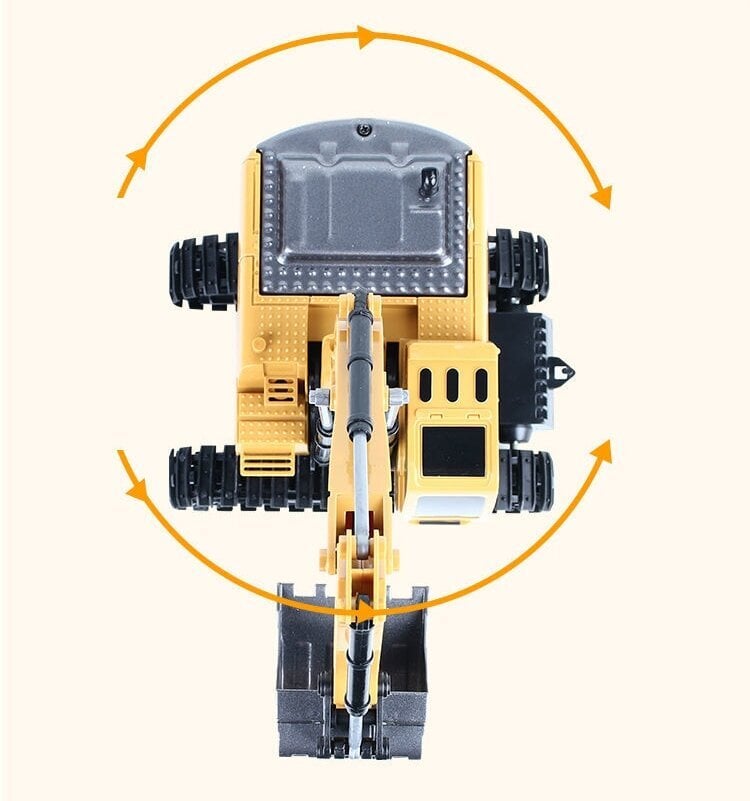 Kauko-ohjattu kaivinkone hinta ja tiedot | Poikien lelut | hobbyhall.fi