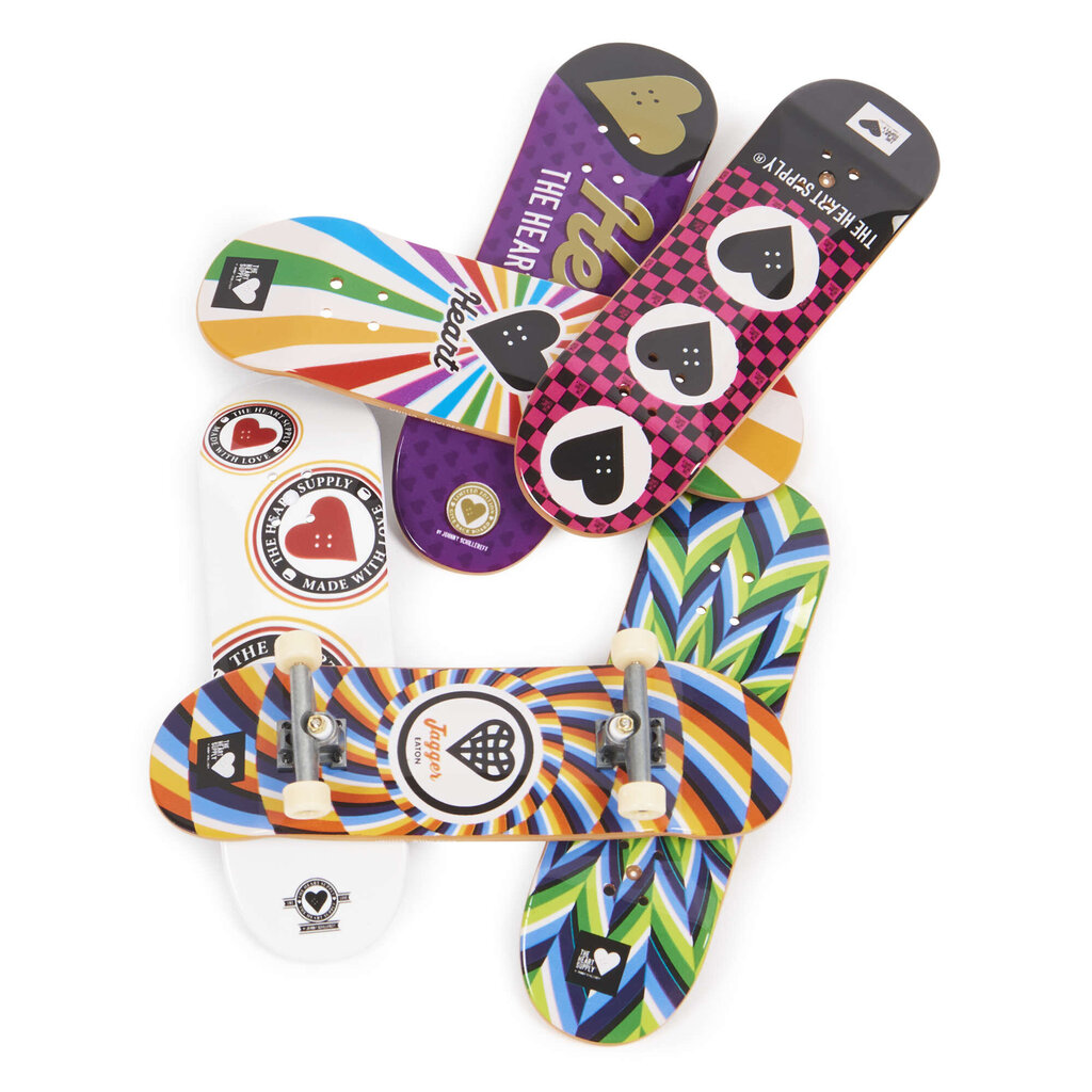 Mini rullalautasetti Spin Master Tech Deck The Heart Supply hinta ja tiedot | Poikien lelut | hobbyhall.fi