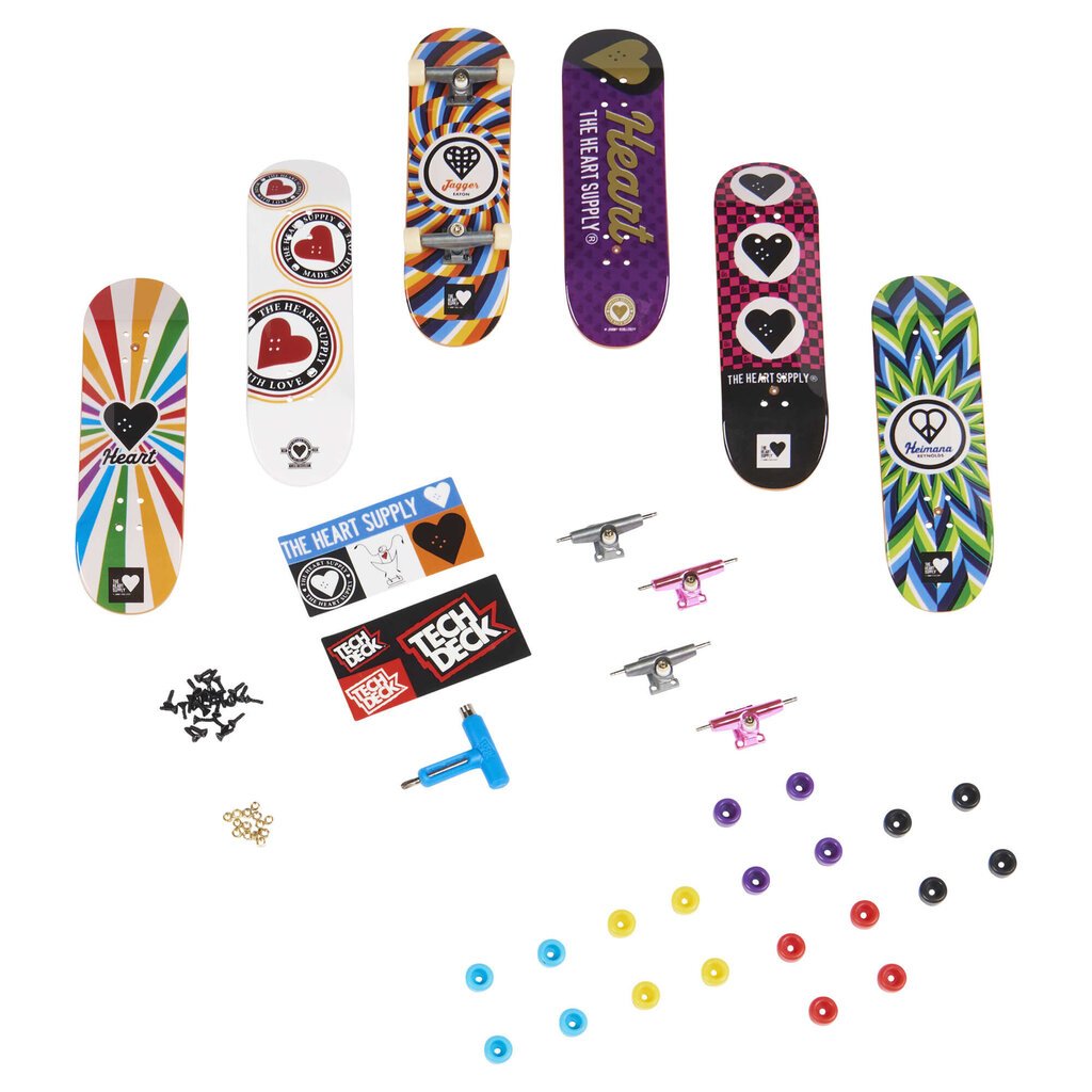 Mini rullalautasetti Spin Master Tech Deck The Heart Supply hinta ja tiedot | Poikien lelut | hobbyhall.fi