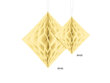 Joulukoriste Decoration Diamond, kermanvärinen, 20 cm, 1 laatikko / 50 pakkausta (1 pakkaus / 1 kpl) hinta ja tiedot | Juhlakoristeet | hobbyhall.fi