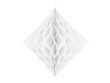 Ball Diamond, valkoinen, 30 cm, 1 laatikko / 50 pakkaus (1 pakkaus / 1 kpl) hinta ja tiedot | Juhlakoristeet | hobbyhall.fi