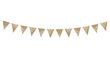 Paperikoriste Bunting Kraft 2,1 m hinta ja tiedot | Juhlakoristeet | hobbyhall.fi