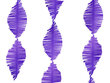 Riippuva paperiseppele Crepe Violet 3 m (1 laatikko / 50 kpl) hinta ja tiedot | Juhlakoristeet | hobbyhall.fi