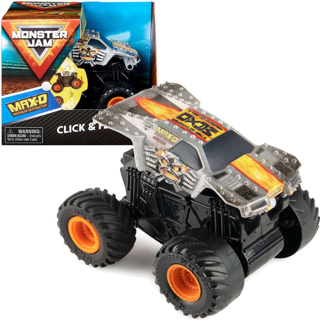 Lelumaasturi Monster Jam Max-D hinta ja tiedot | Poikien lelut | hobbyhall.fi