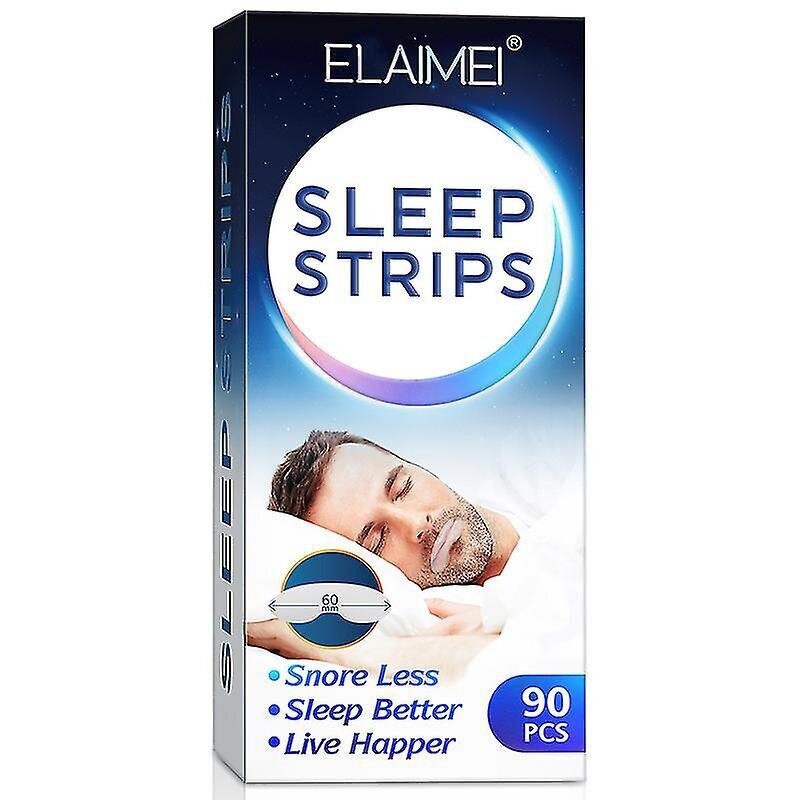 Sleep Strips Sleeping Mouth Tape Kuorsausta estävä Suljetun suun laastari hinta ja tiedot | Apuvälineet | hobbyhall.fi