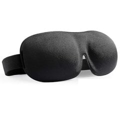 Premium Sleep Mask, 3D Eye Mask Nuku mukavasti ja pehmeästi. Silmänaamio naisille ja miehille kuminauhalla syvään ja levolliseen uneen. hinta ja tiedot | Suuhygienia | hobbyhall.fi