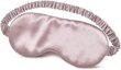 Sleep Mask, Silk Eye Mask Nukkumiseen, Pure Mulberry Silk Blackout Anti-allerginen sokkoside joustavalla hihnalla (vaaleanpunainen) hinta ja tiedot | Imetystuotteet | hobbyhall.fi