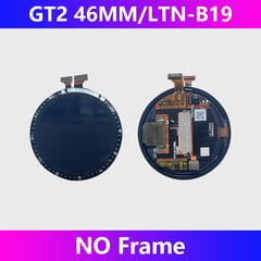 Huawei Gt2 -Näytön Kokoonpanolle Kehyksellä Gt2 42/46Mm Kellonäyttö Ltn-B19 Näyttö_46MM Black hinta ja tiedot | Älykellot | hobbyhall.fi