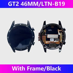 Huawei Gt2 -Näytön Kokoonpanolle Kehyksellä Gt2 42/46Mm Kellonäyttö Ltn-B19 Näyttö_46MM Black hinta ja tiedot | Älykellot | hobbyhall.fi