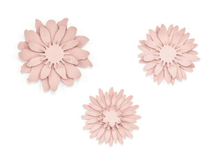 Paperikoristeet Kukat, vaaleanpunaiset (1 laatikko / 40 kpl) (1 pakkaus / 3 kpl) hinta ja tiedot | Juhlakoristeet | hobbyhall.fi