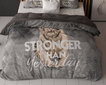 Vuodevaatteet Stronger than Yesterday, 240x220cm, Sleeptime, 3 osaa hinta ja tiedot | Pussilakanat ja tyynyliinat | hobbyhall.fi