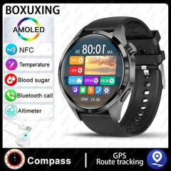 Huawei Smart Watch Miesten Watch 4 Pro Amoled Hd Screen Bluetooth Call Nfc Health Monitoring Smartwatch 2024 Uusi Watch Gt4pro_Black_NFC GT4 Pro hinta ja tiedot | Älykellot | hobbyhall.fi