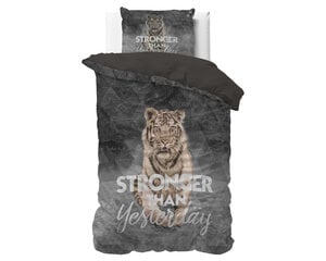 Vuodevaatteet Stronger than Yesterday, 140x220cm, Sleeptime, 2 osaa hinta ja tiedot | Pussilakanat ja tyynyliinat | hobbyhall.fi