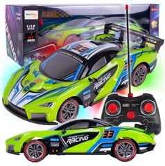 Kaukosäädin auto, RC, LED valaistus hinta ja tiedot | Poikien lelut | hobbyhall.fi