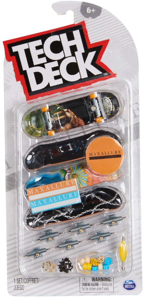 Otelauta Spin Master Tech Deck Maxallure hinta ja tiedot | Poikien lelut | hobbyhall.fi