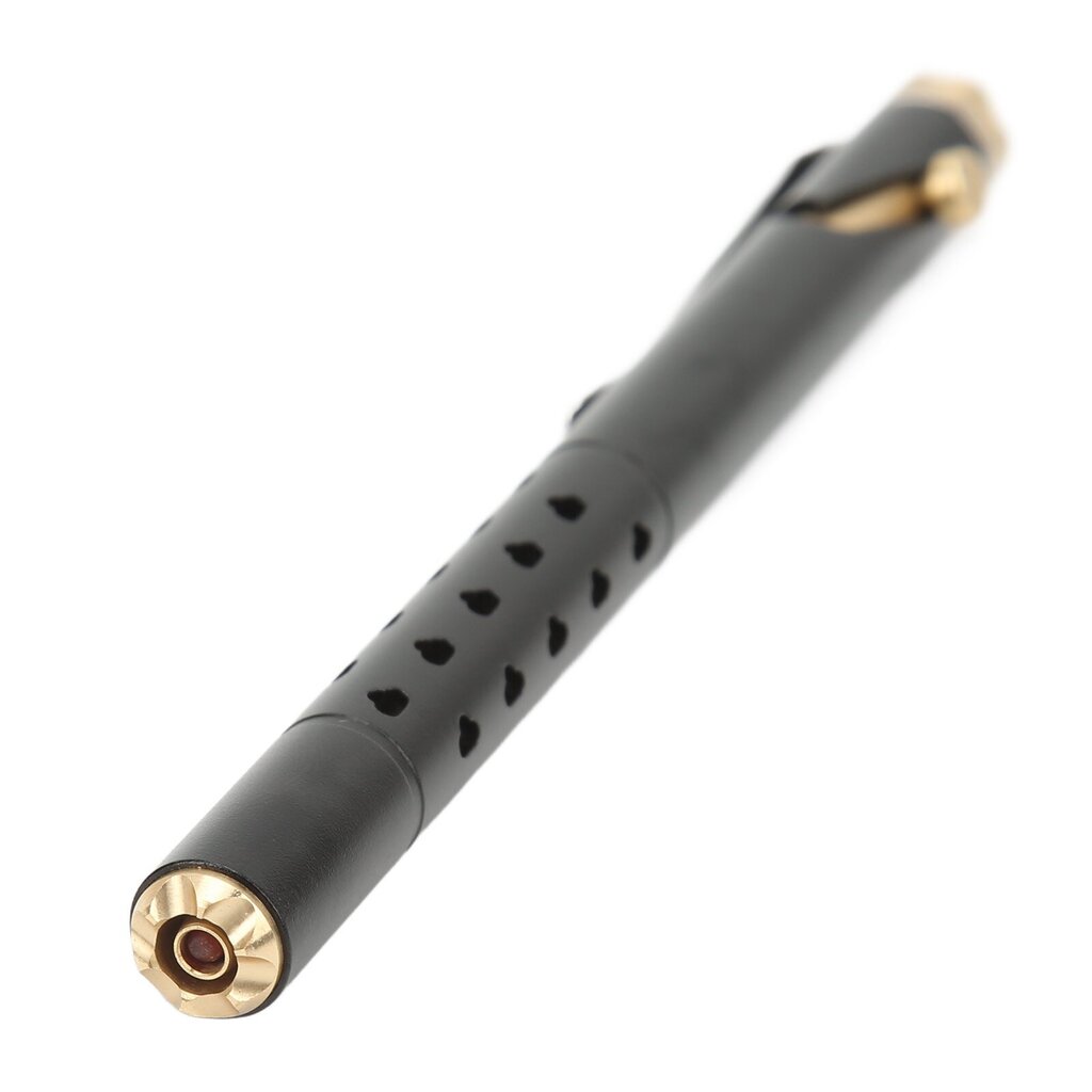 Bolt Action Pen Alumiininen Kruunu Massinkinen kynä kirjoitus EDC Taskukuulakärki Business Signature Gifting Musta hinta ja tiedot | Vuorikiipeilyvarusteet | hobbyhall.fi