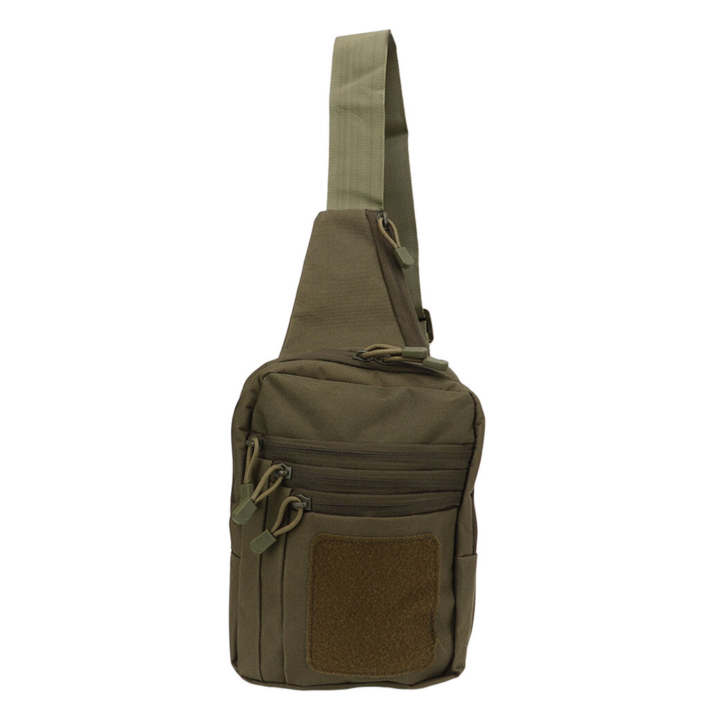 Armeijan rintalaukku Vedenpitävä monitoiminen Unisex Oxford Cloth Nylon Travel Sling -reppu pyöräilyyn OD Green hinta ja tiedot | Vuorikiipeilyvarusteet | hobbyhall.fi