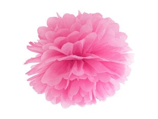 Pom pom, pinkki, 25 cm hinta ja tiedot | Juhlakoristeet | hobbyhall.fi