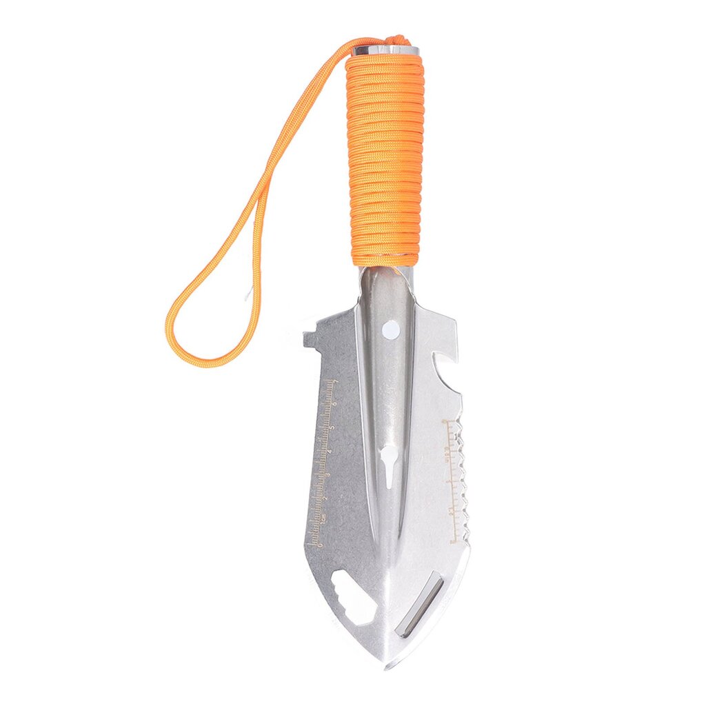 Mini lastalla reppulapio Monikäyttöinen ruostumaton teräs puutarhanhoitoon istutukseen Outdoor Survival Orange hinta ja tiedot | Vuorikiipeilyvarusteet | hobbyhall.fi