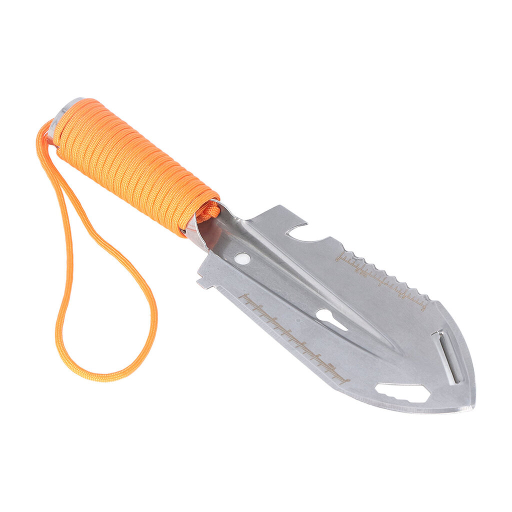 Mini lastalla reppulapio Monikäyttöinen ruostumaton teräs puutarhanhoitoon istutukseen Outdoor Survival Orange hinta ja tiedot | Vuorikiipeilyvarusteet | hobbyhall.fi