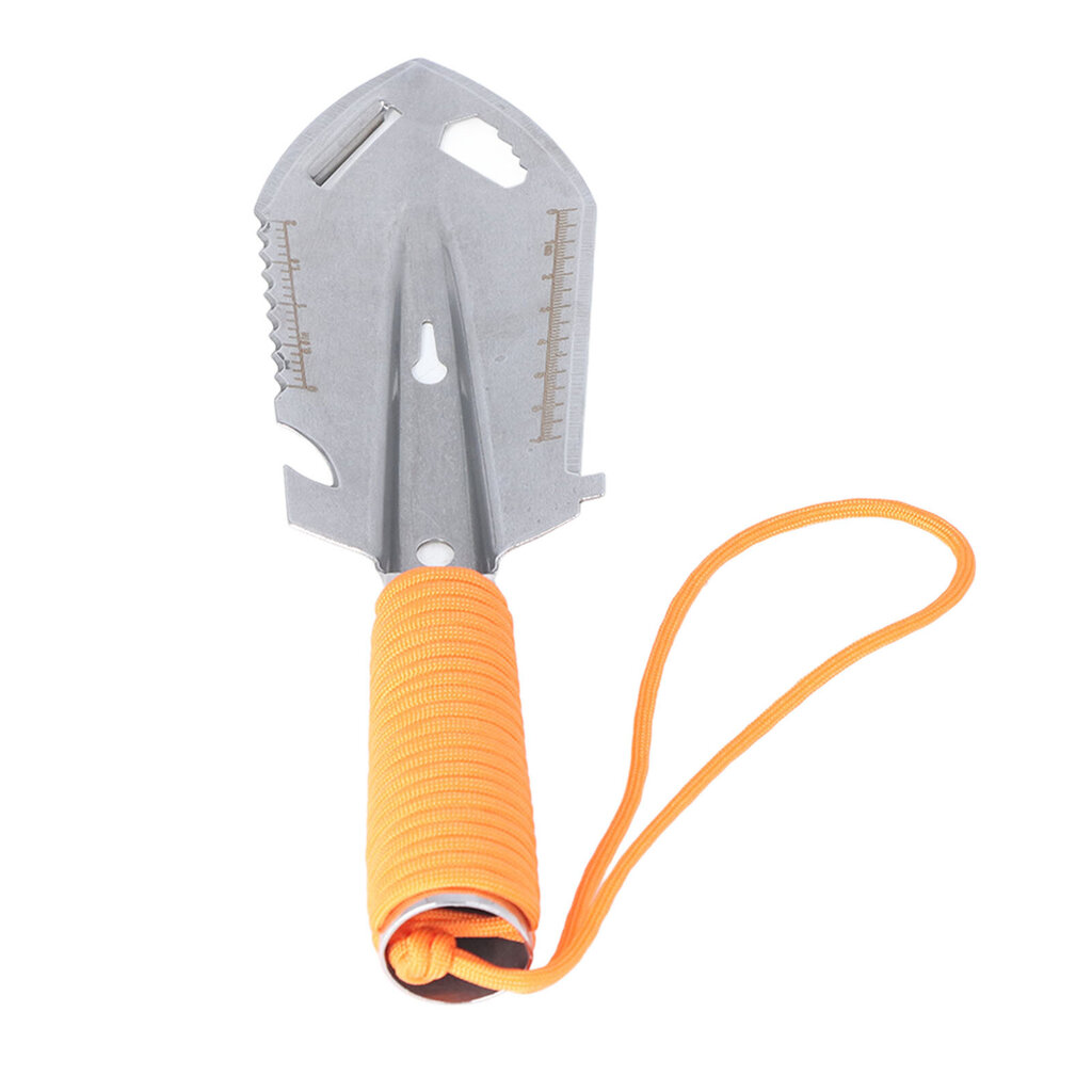 Mini lastalla reppulapio Monikäyttöinen ruostumaton teräs puutarhanhoitoon istutukseen Outdoor Survival Orange hinta ja tiedot | Vuorikiipeilyvarusteet | hobbyhall.fi