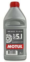 Jarruneste MOTUL DOT 5.1 1L 105836 hinta ja tiedot | Moottoriöljyt | hobbyhall.fi