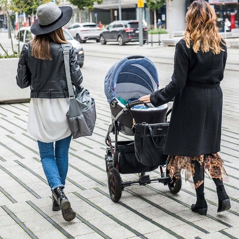 Rattakassi äidille Babyono musta hinta ja tiedot | Vaunujen tarvikkeet | hobbyhall.fi