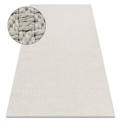 Matto ORIGI 3661 kerma - litteä SISAL - nauha hinta ja tiedot | Isot matot | hobbyhall.fi