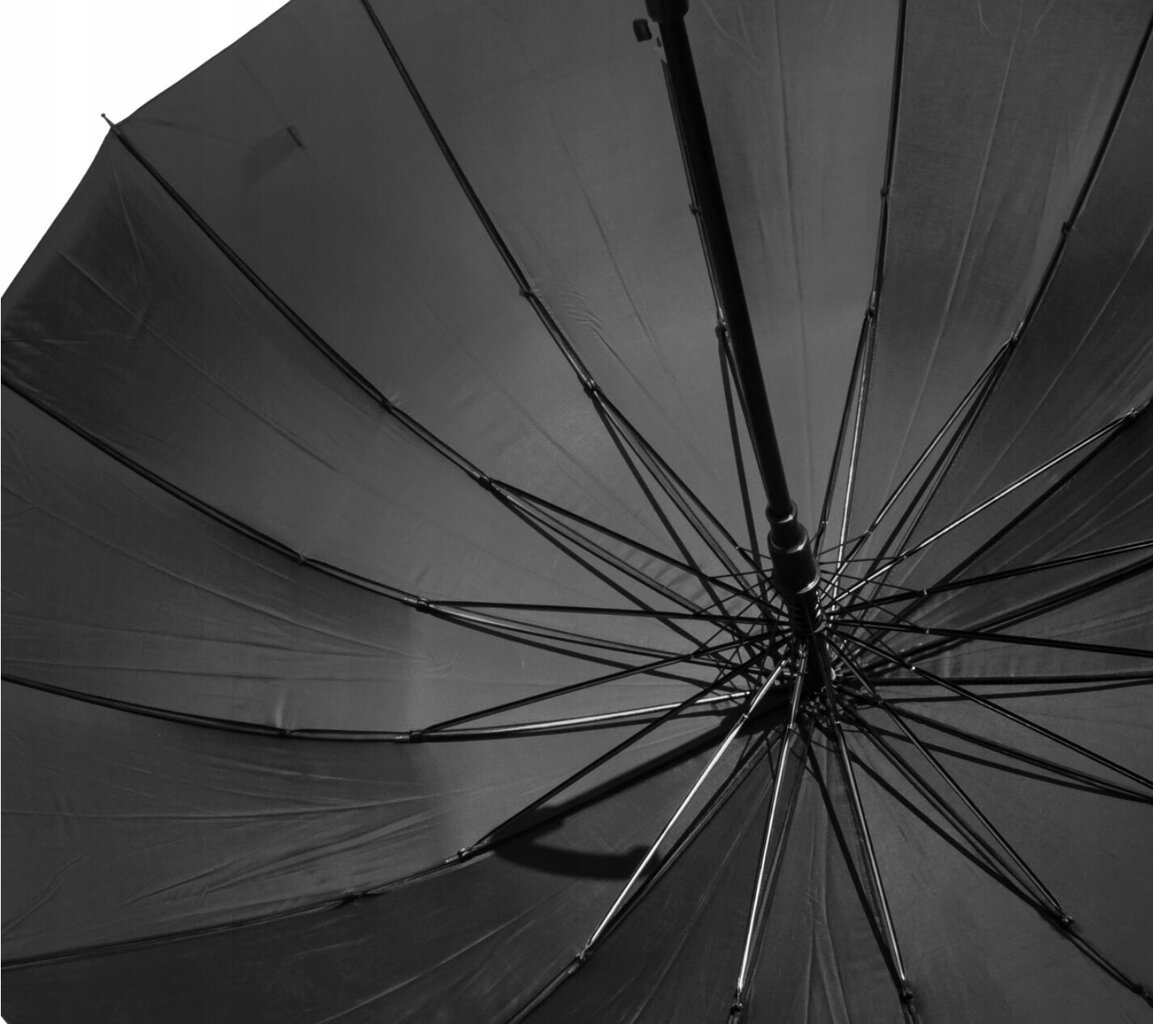 Miesten sateenvarjo UrbanBrolly, musta hinta ja tiedot | Miesten sateenvarjot | hobbyhall.fi